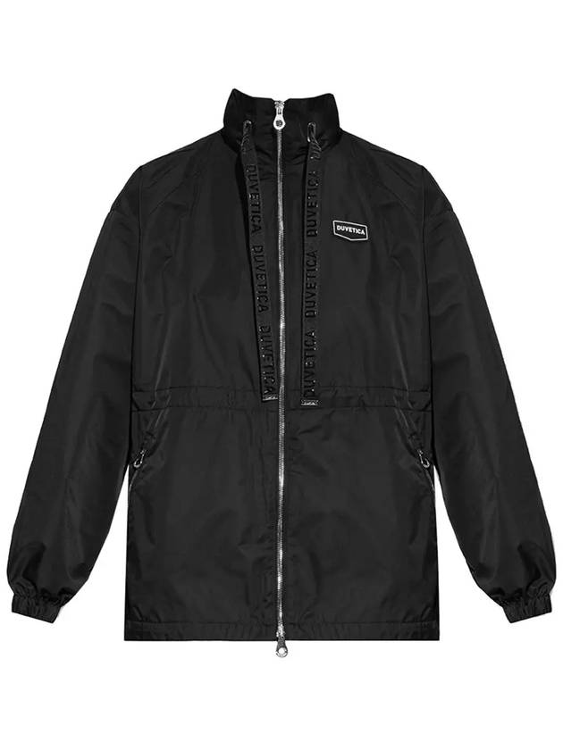 Coggia Drawstring Jacket Black - DUVETICA - BALAAN 3