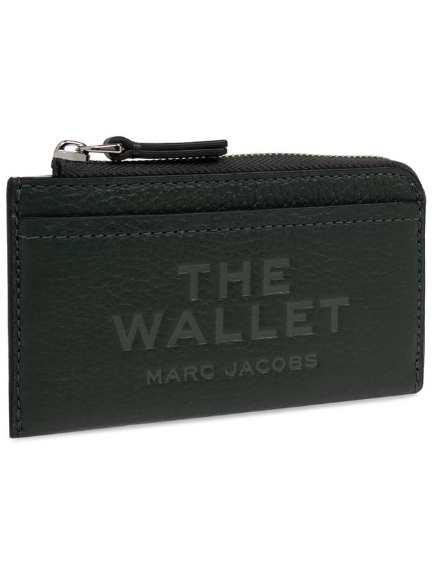 Marc Jacobs Leather Wallet, Women's, Green - MARC JACOBS - BALAAN 4