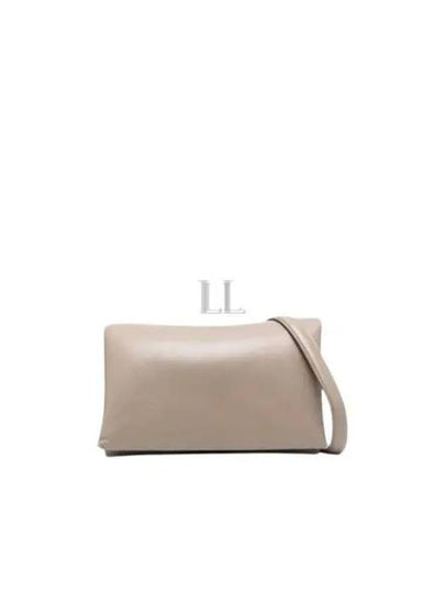 Prisma Medium Leather Shoulder Bag Beige - MARNI - BALAAN 2