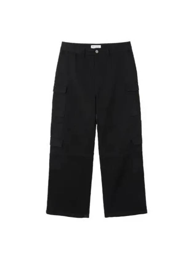 Milo Archive Flare Denim Cargo Pants Black - MILLO ARCHIVE - BALAAN 1