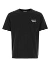 Handwriting Comfort Short Sleeve T-Shirt Black - MAISON KITSUNE - BALAAN 1