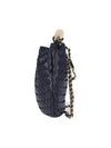 Sardin Chain Leather Tote Bag Navy - BOTTEGA VENETA - BALAAN 6