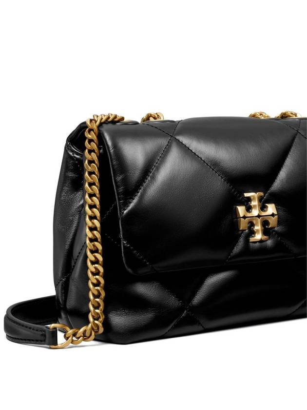 Kira Diamond Quilted Shoulder Bag Black - TORY BURCH - BALAAN 5