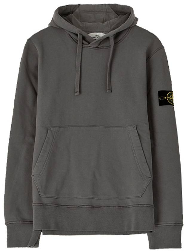 20SS 721564151 V0063 Wappen Hooded T-Shirt Dark Gray Men's T-Shirt TEO - STONE ISLAND - BALAAN 1