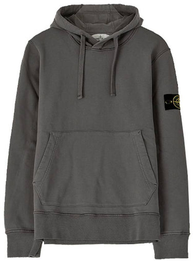 20SS 721564151 V0063 Wappen Hooded T-Shirt Dark Gray Men's T-Shirt TEO - STONE ISLAND - BALAAN 1