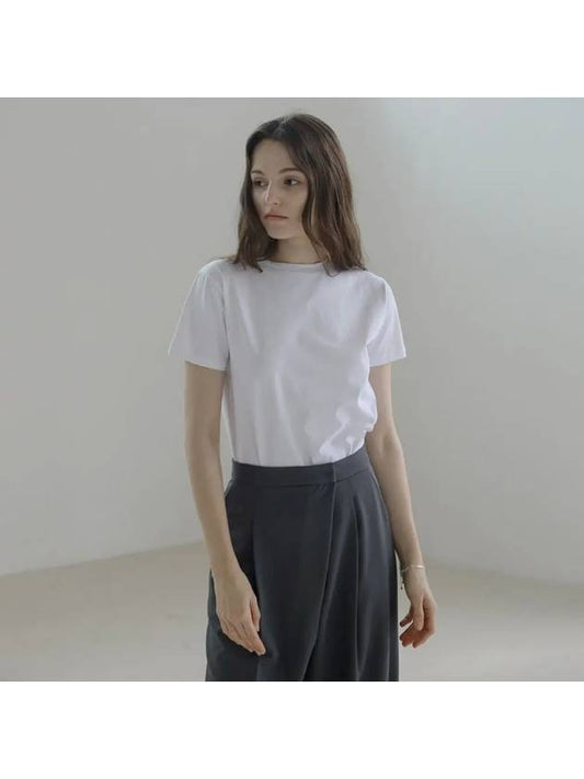 Silket basic half tshirt - KELLY DONAHUE - BALAAN 2