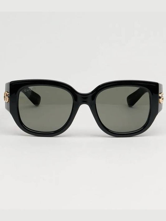 Square Frame Sunglasses Black - GUCCI - BALAAN 2