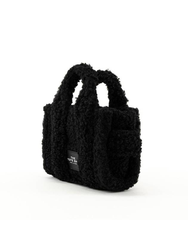 The Teddy Mini Tote Bag Black - MARC JACOBS - BALAAN 3