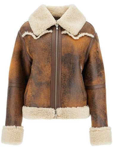 lessie faux shearling jacket - STAND STUDIO - BALAAN 1