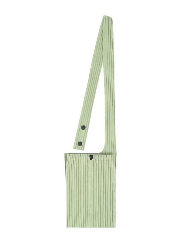 Pocket 1 Pleated Shoulder Bag Green - ISSEY MIYAKE - BALAAN 2