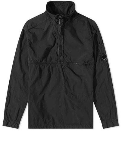 Lens Wappen Half Zip Anorak Black - CP COMPANY - BALAAN 2