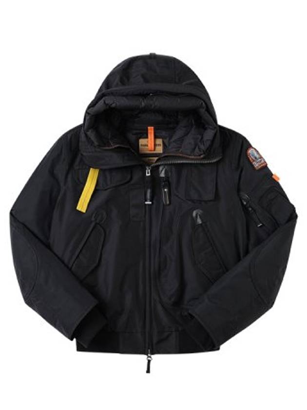 Gobi Down Hooded Jacket Black - PARAJUMPERS - BALAAN 2