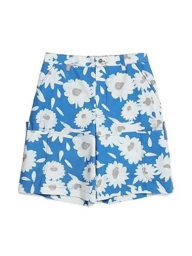 Jacquemus Giardino short pants blue 22E225PA010 1045 - JACQUEMUS - BALAAN 1