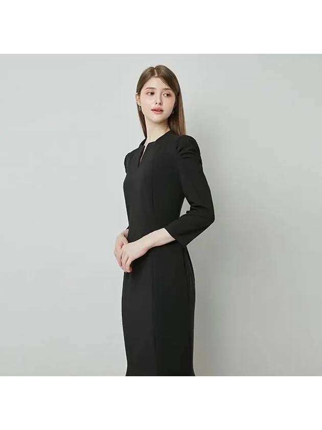 Women s Veronica Long Dress Black - AME - BALAAN 6