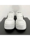 Padded Nappa Leather Low Top Sneakers White - PRADA - BALAAN 7