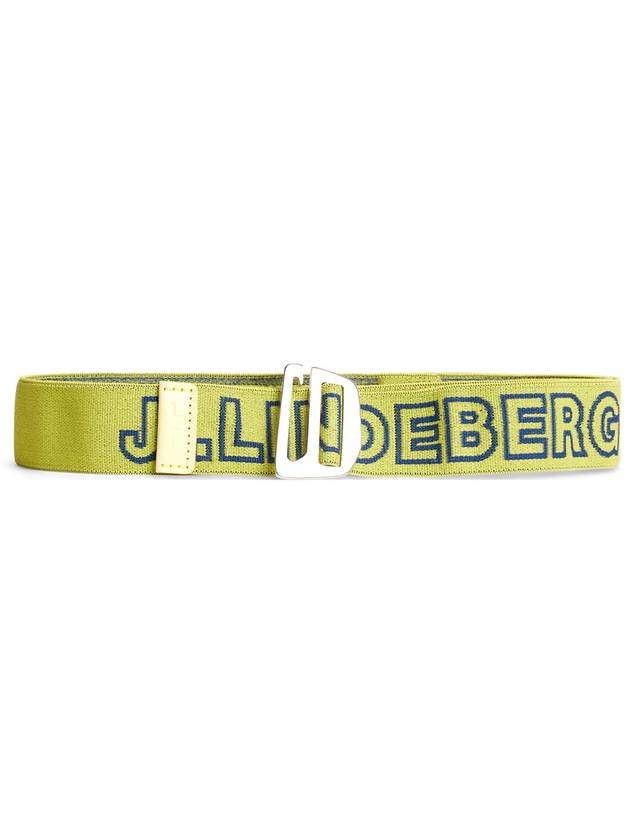 Lennon Webbing Logo Belt Wax Yellow - J.LINDEBERG - BALAAN 2