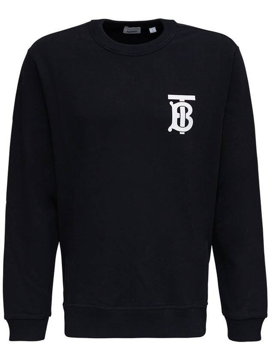 Men's Monogram Motif Sweatshirt Black - BURBERRY - BALAAN 1