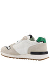 V Logo Low Top Sneakers Green White - VALENTINO - BALAAN 4