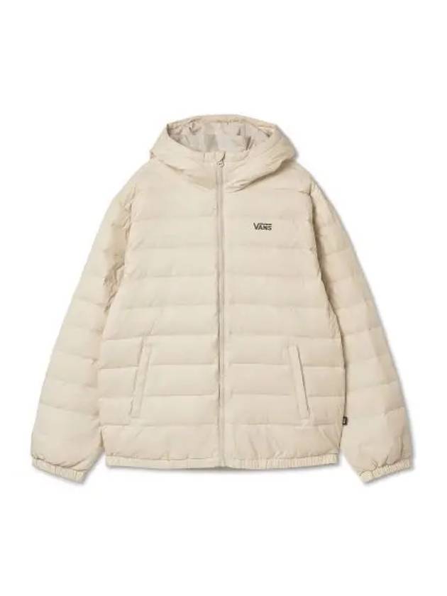 Lightweight Hooded Puffer Oatmeal VN000P2P2N11 - VANS - BALAAN 1