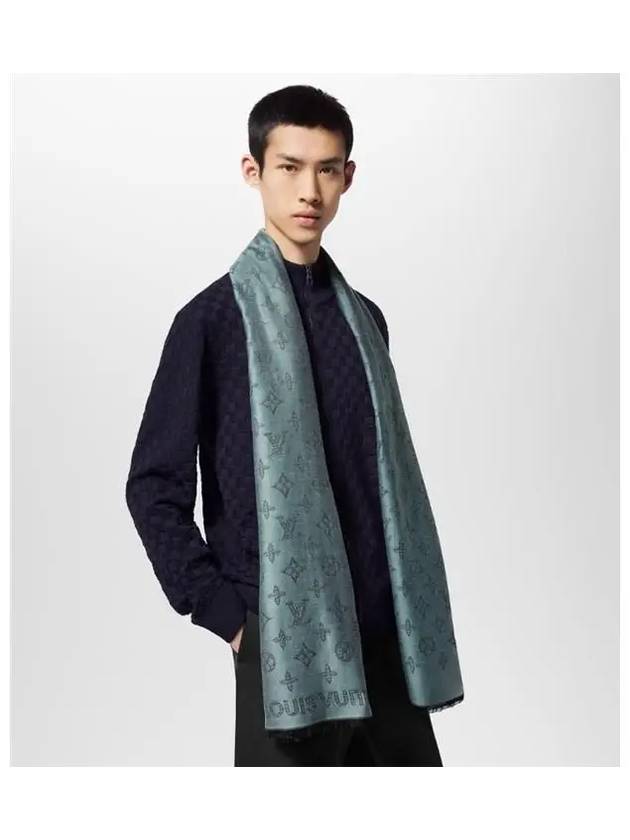 Monogram Shadow Stole Sea Pine - LOUIS VUITTON - BALAAN 6