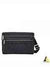 Gancini Pattern Leather Cross Bag Black - SALVATORE FERRAGAMO - BALAAN 2