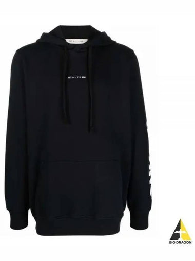 ALYX script logo hoodie black AAUSW0132FA01 - 1017 ALYX 9SM - BALAAN 1