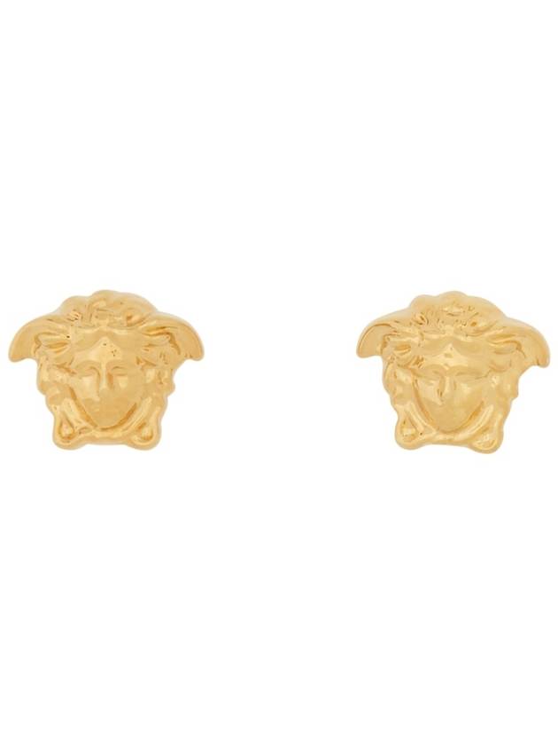 Medusa Head Stud Earrings Gold - VERSACE - BALAAN 2