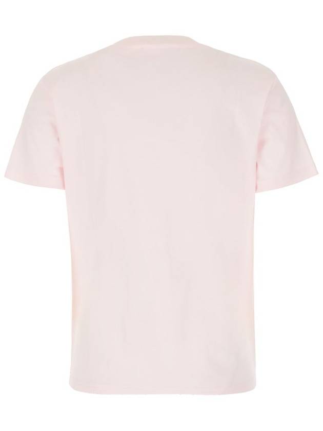 Short Sleeve T-Shirt RWTS0030J109P24 502 PINK 2 - LANVIN - BALAAN 3