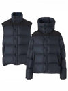 Detachable Sleeve Hooded Padding Navy - BURBERRY - BALAAN 2