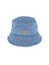 Lala Denim Bucket Hat Blue - LALA SMILE - BALAAN 1