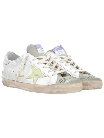 Superstar Laminated Heel Low Top Sneakers White - GOLDEN GOOSE - BALAAN 2