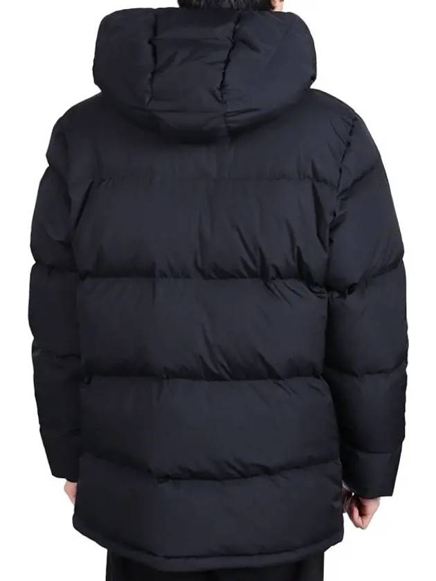 Fox Patch Hood Classic Puffer Down Padded Black - MAISON KITSUNE - BALAAN 4