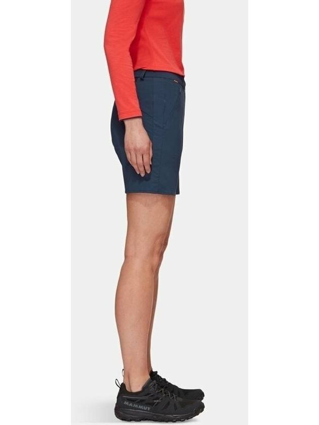 Women's Hiking Regular Fit Shorts Navy - MAMMUT - BALAAN 4