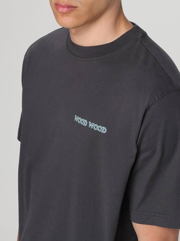 T-shirt Wood Wood in cotone con stampa - WOOD WOOD - BALAAN 4