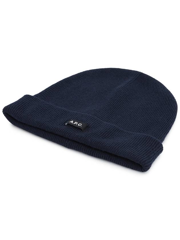 Autumn Wool Beanie Dark Navy - A.P.C. - BALAAN 4