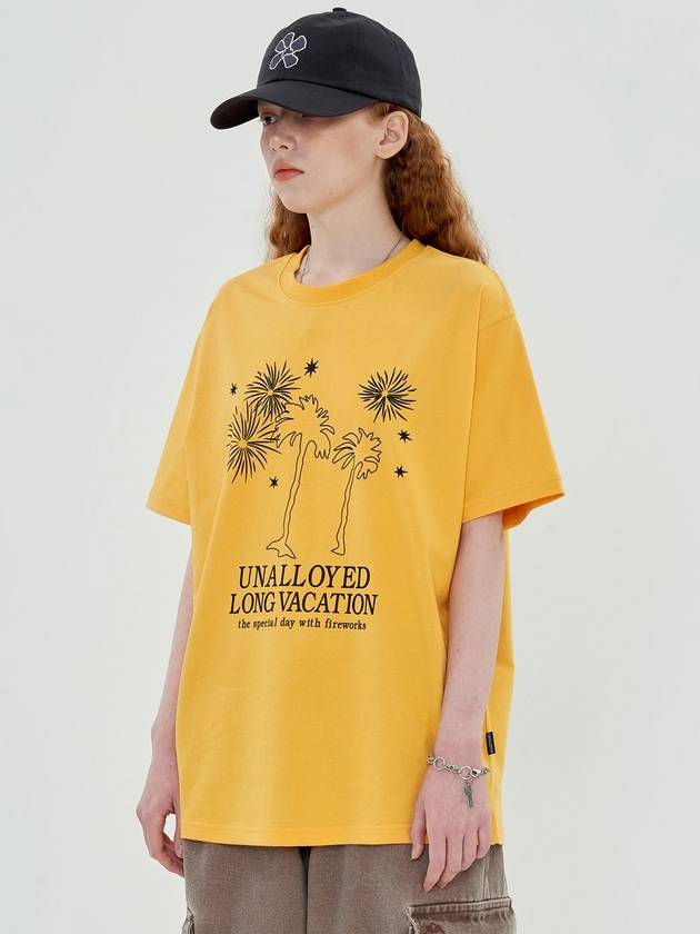 Vacation T-Shirt Yellow - UNALLOYED - BALAAN 3