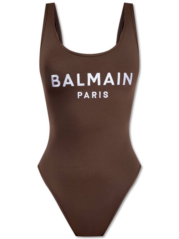 Balmain One-piece Swimsuit, Women's, Brown - BALMAIN - BALAAN 1