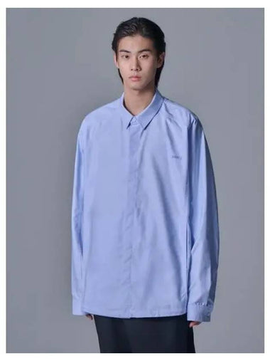 Light Oxford Coach Shirt Sky Blue Domestic Product GM0024032500237 - JUUN.J - BALAAN 1