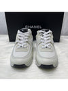 CC logo white women s sneakers - CHANEL - BALAAN 3