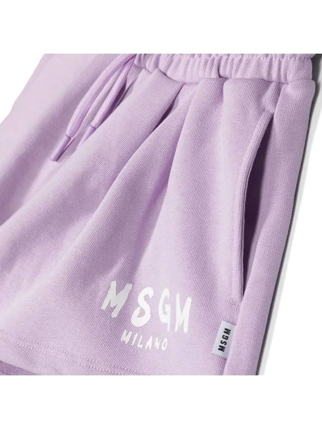 Kids Logo Printing Training Short Pants MS029329 071 - MSGM - BALAAN 4