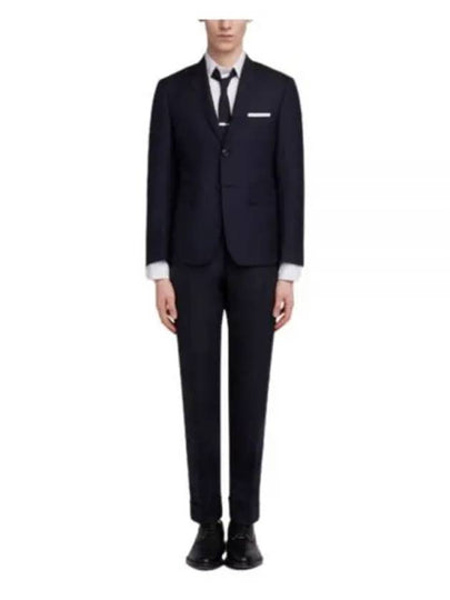 Men's Signature Classic Wool Suit Navy - THOM BROWNE - BALAAN 2