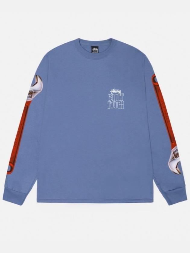 Wrench LS long sleeve t shirt unisex khaki storm 2 colors - STUSSY - BALAAN 3