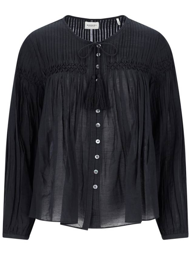 MARANT ETOILE Top Black - ISABEL MARANT - BALAAN 1