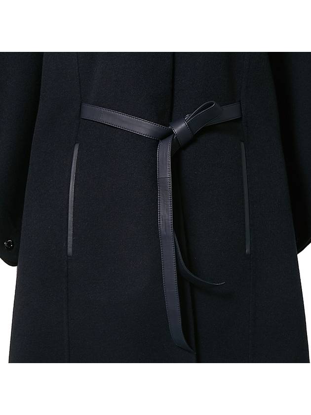 Salzburg Cashmere Cape Navy - LORO PIANA - BALAAN 8