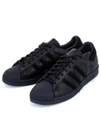 Superstar Leather Low Top Sneakers Black - Y-3 - BALAAN 2