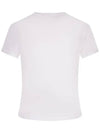 T Uncutie Long OD Short Sleeve T Shirt White - DIESEL - BALAAN 4