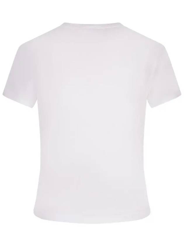 T Uncutie Long OD Short Sleeve T Shirt White - DIESEL - BALAAN 4