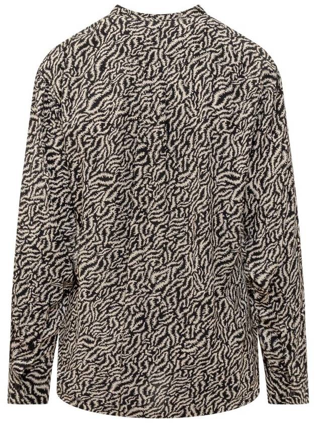 Isabel Marant Étoile Shirt With Abstract Print - ISABEL MARANT ETOILE - BALAAN 2