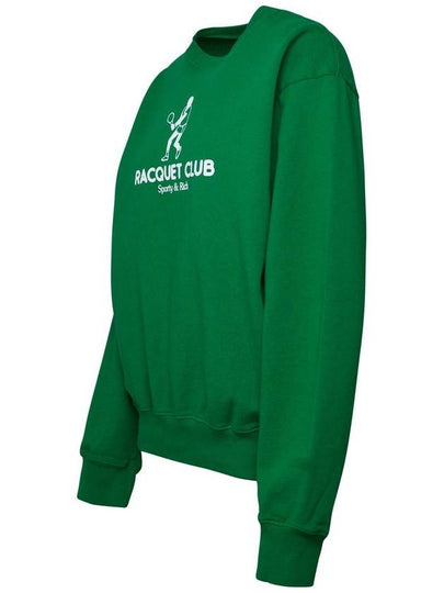 Sporty & Rich Green Cotton Sweatshirt - SPORTY & RICH - BALAAN 2