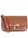 T Timeless Shoulder Bag Brown - TOD'S - BALAAN 2